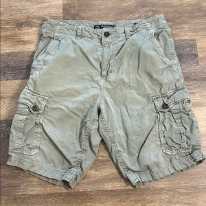 American Eagle Outfitters Grayish Blue Cargo Shorts